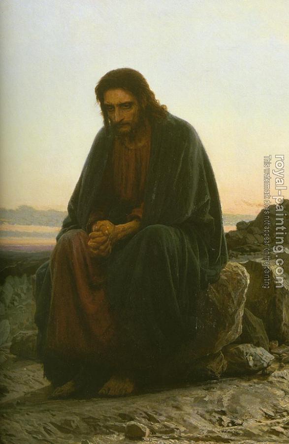 Ivan Nikolaevich Kramskoy : Christ
